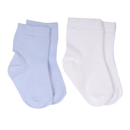 Bébé-Chaussettes bébé - SEVIRA KIDS - Lot de 2 paires - Coton biologique - Certifiées GOTS - Confort optimal