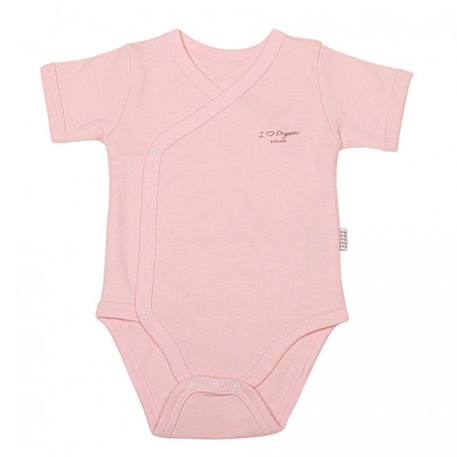 Bébé-Body Kimono en coton biologique - Basic manches courtes