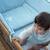 Oreiller plat en gaze de coton - SEVIRA KIDS - Jeanne - Gris clair - 60 x 40 cm - Prêt à dormir GRIS 3 - vertbaudet enfant 