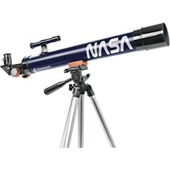 Jouet-Clementoni - Science et jeau - Télescope NASA objetcif 50mm - Trépied extensible jusqu'à 127 cm