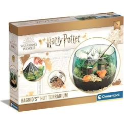 Jouet-Jeux éducatifs-Jeux éléctroniques-Terrarium Harry Potter - CLEMENTONI - Cabane de Hagrid à reproduire