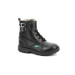 -KICKERS Bottillons Groorock noir