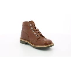 Chaussures-KICKERS Bottillons Kick Col camel