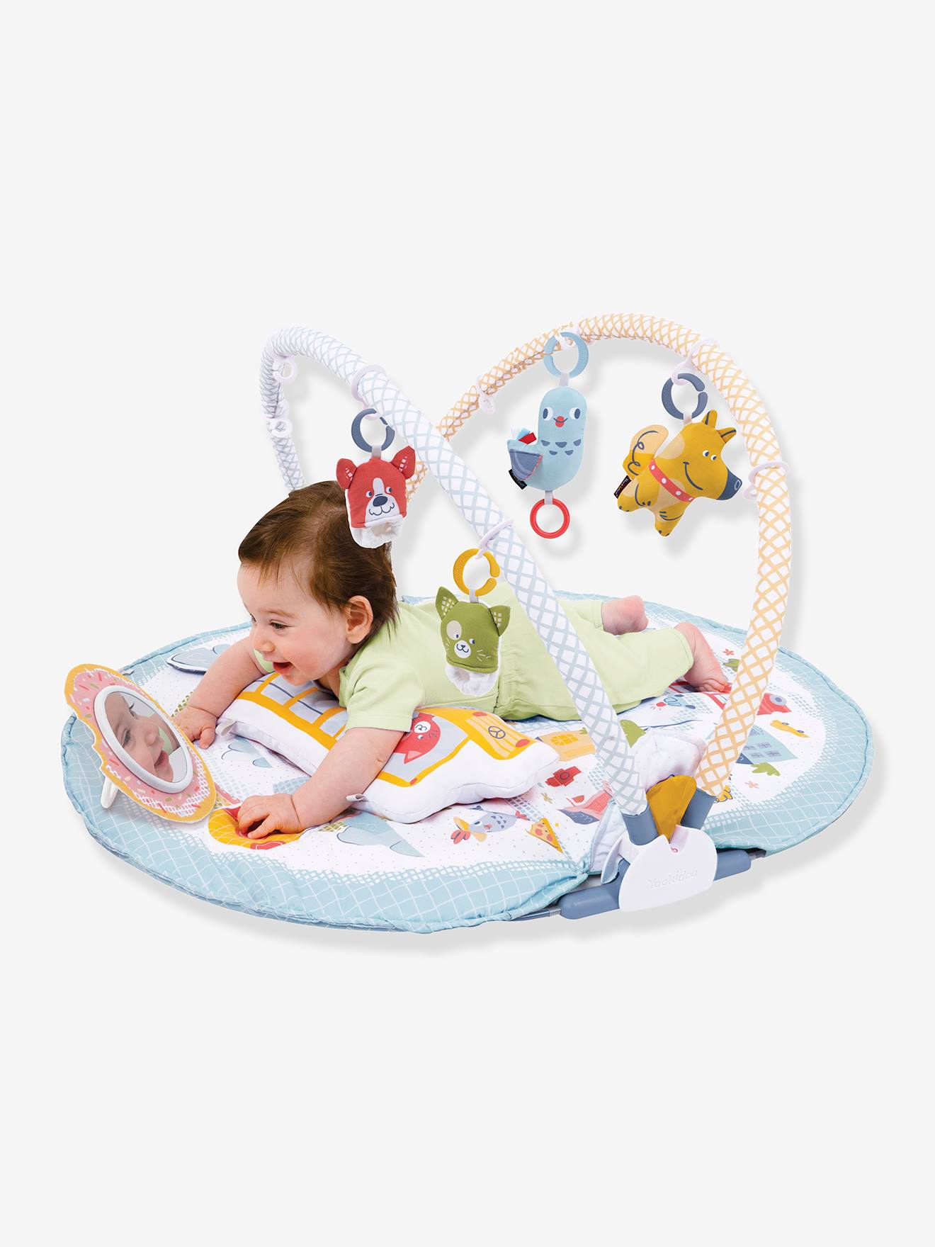 Tapis Urban Gymotion Lay to sit up - YOKIDOO bleu (Yookidoo) - Image 1