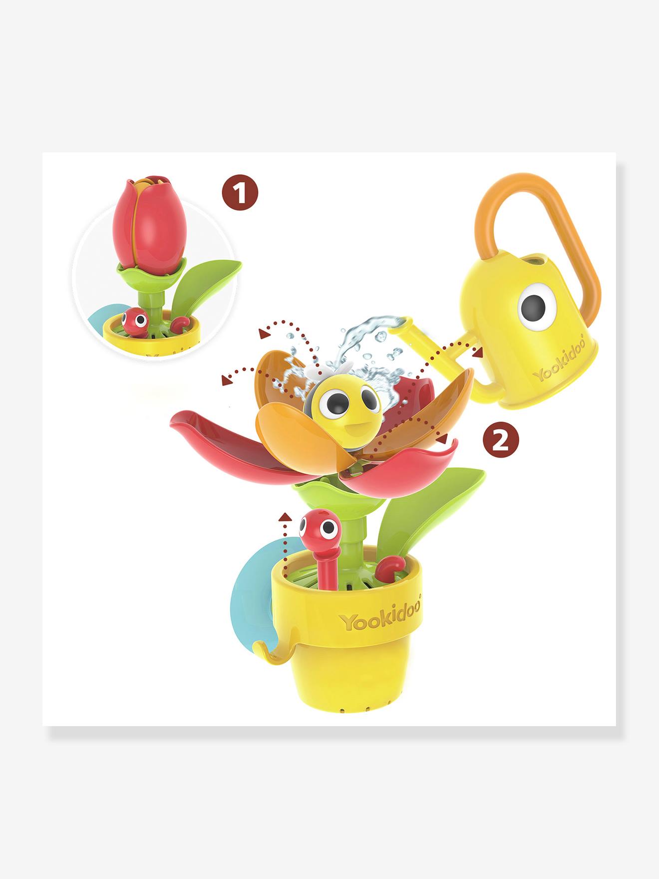 Coffret jardin éphémère à arroser - YOKIDOO multicolore (Yookidoo) - Image 2