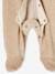 Pyjama bébé mixte velours animal personnalisable beige chiné+gris chiné 4 - vertbaudet enfant 