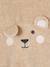 Pyjama bébé mixte velours animal personnalisable beige chiné+gris chiné 5 - vertbaudet enfant 