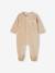 Pyjama bébé mixte velours animal personnalisable beige chiné+gris chiné 6 - vertbaudet enfant 