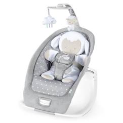 -INGENUITY Transat bébé bascule évolutif pliable - Petit Mouton - Position fixe ou bascule, vibrations et sons, arche, jouets d'éveil