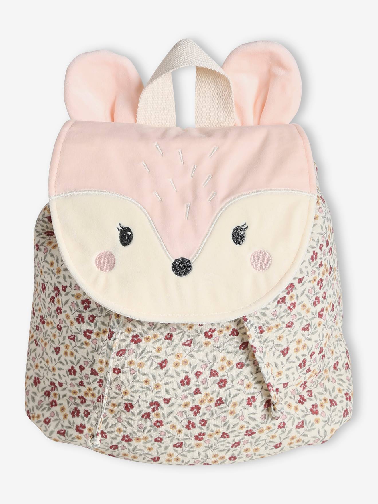 Sac à dos maternelle chatounet fille rose