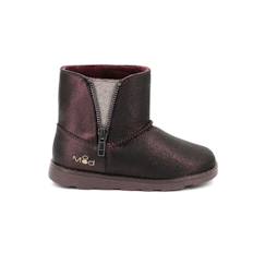 -Boots - Mod 8 - Aldize - Bordeaux - Synthetique - Confort optimal