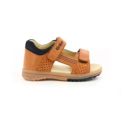 KICKERS Sandales Plazabi camel  - vertbaudet enfant