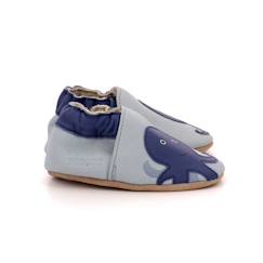 Chaussures-Chaussures fille 23-38-Chaussons-ROBEEZ Chaussons Weird Octopus bleu