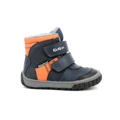 -KICKERS Boots Sitrouille Wpf bleu