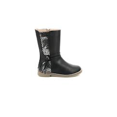 -Bottes - Aster - Widol - Cuir - Doublure textile - Fermeture zip