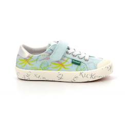 Chaussures-Chaussures fille 23-38-Baskets, tennis-KICKERS Baskets basses Gody blanc Fille