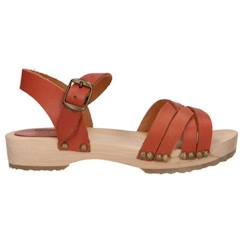 -Sandales - KICKERS - Solar - Cuir - Marron - Confort optimal pour enfants