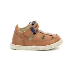 KICKERS Sandales Tractus camel  - vertbaudet enfant