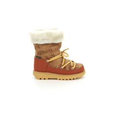 Chaussures-KICKERS Boots Kickneosnow Kid camel