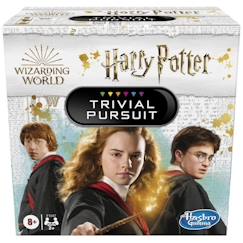 Jouet-Trivial Pursuit Harry Potter, Jeu de société de questions-réponses compact, 600 questions, Hasbro Gaming, Wizarding World, Dès 8 ans