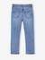 Jean fille slim morphologik tour de hanches medium bleached+bleu foncé+gris+stone 17 - vertbaudet enfant 