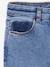 Jean fille slim morphologik tour de hanches medium bleached+bleu foncé+gris+stone 18 - vertbaudet enfant 