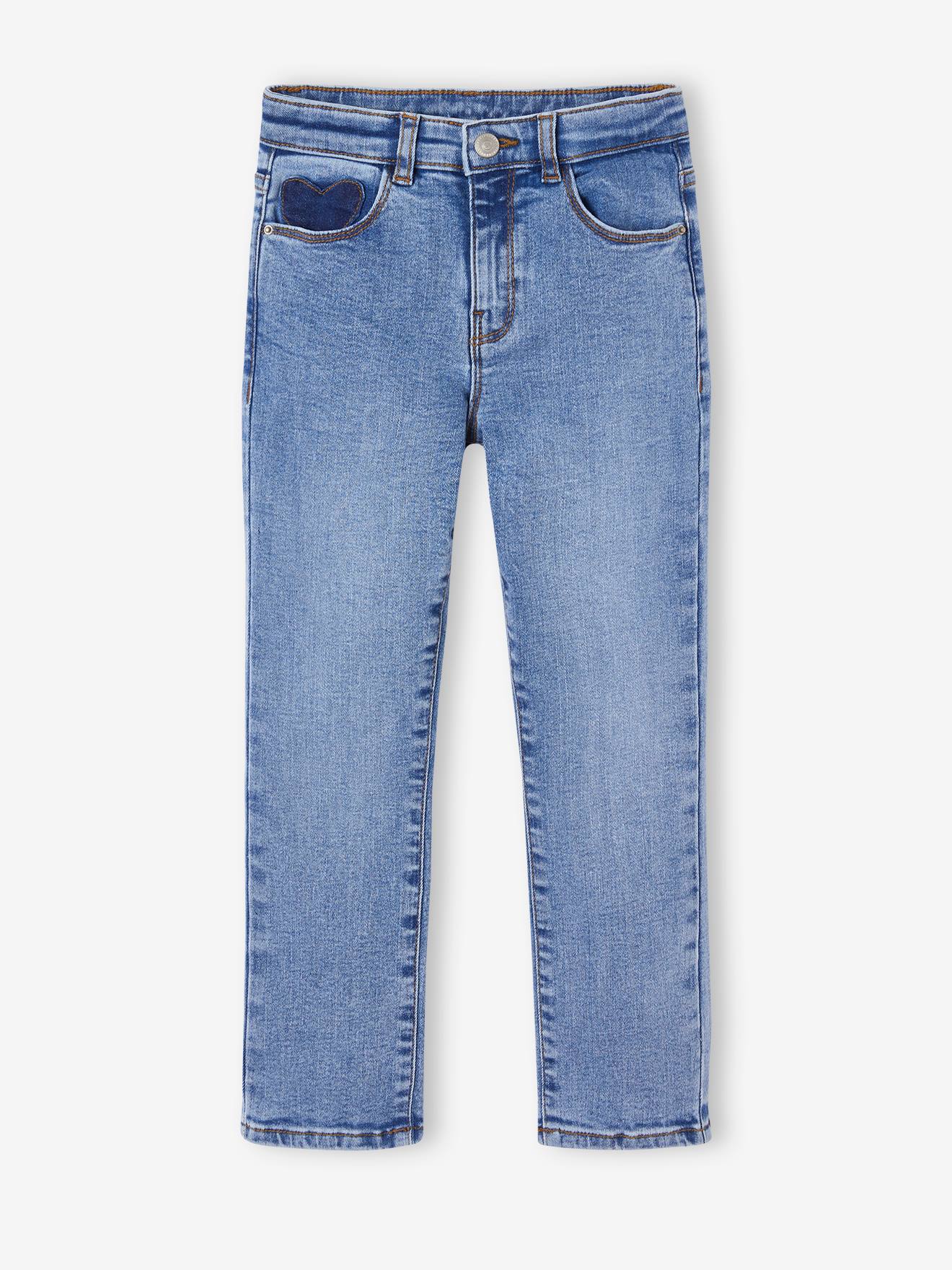 Jean slim morpho medium fille bleu moyen