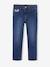 Jean fille slim morphologik tour de hanches medium bleached+bleu foncé+gris+stone 5 - vertbaudet enfant 
