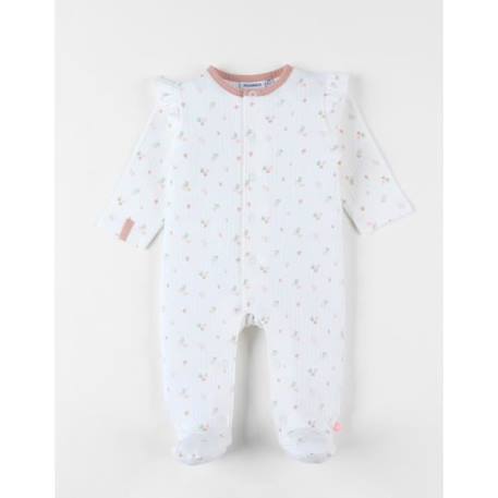 Bébé-Pyjama 1 pièce fleuri en jersey