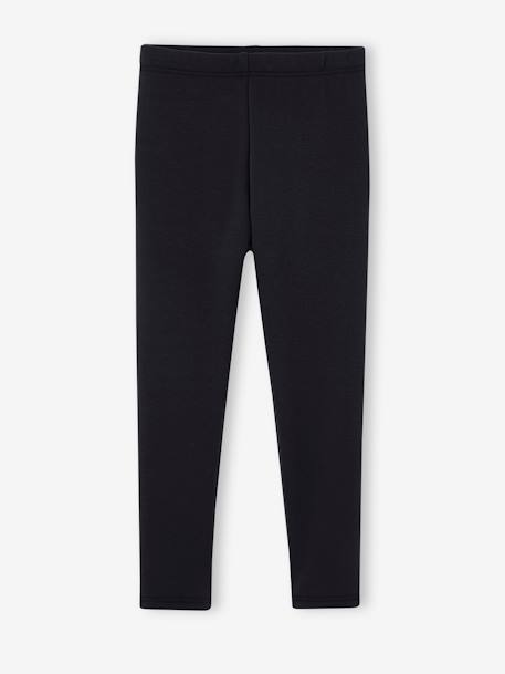 Legging doublé polaire fille blush+marine+noir 8 - vertbaudet enfant 