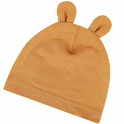 -Bonnet ourson bébé en bambou, Uni