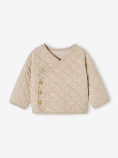 -Gilet bébé matelassé ouverture naissance