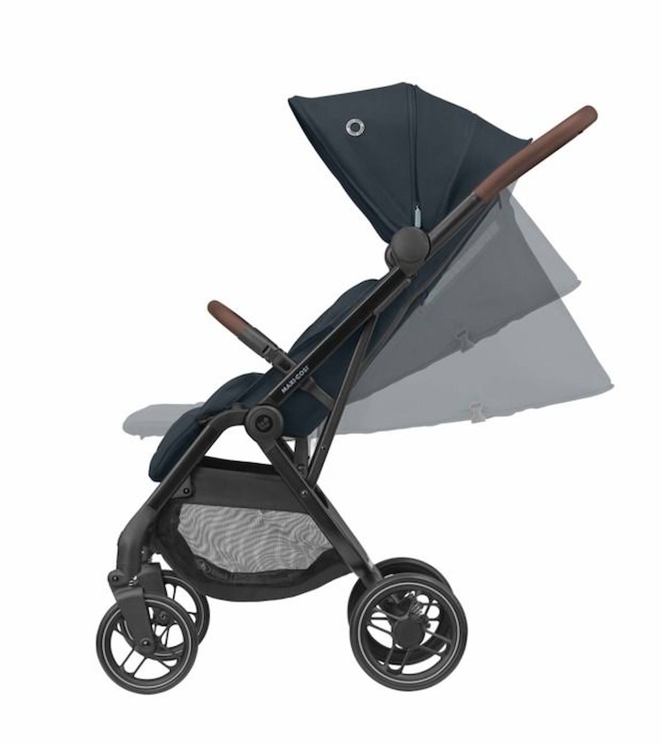 Maxi-cosi Poussette Ultra-compacte Soho, De La Naissance À 4 Ans (22kg), Pliage Compact D’une Main, Essential Graphite Gris