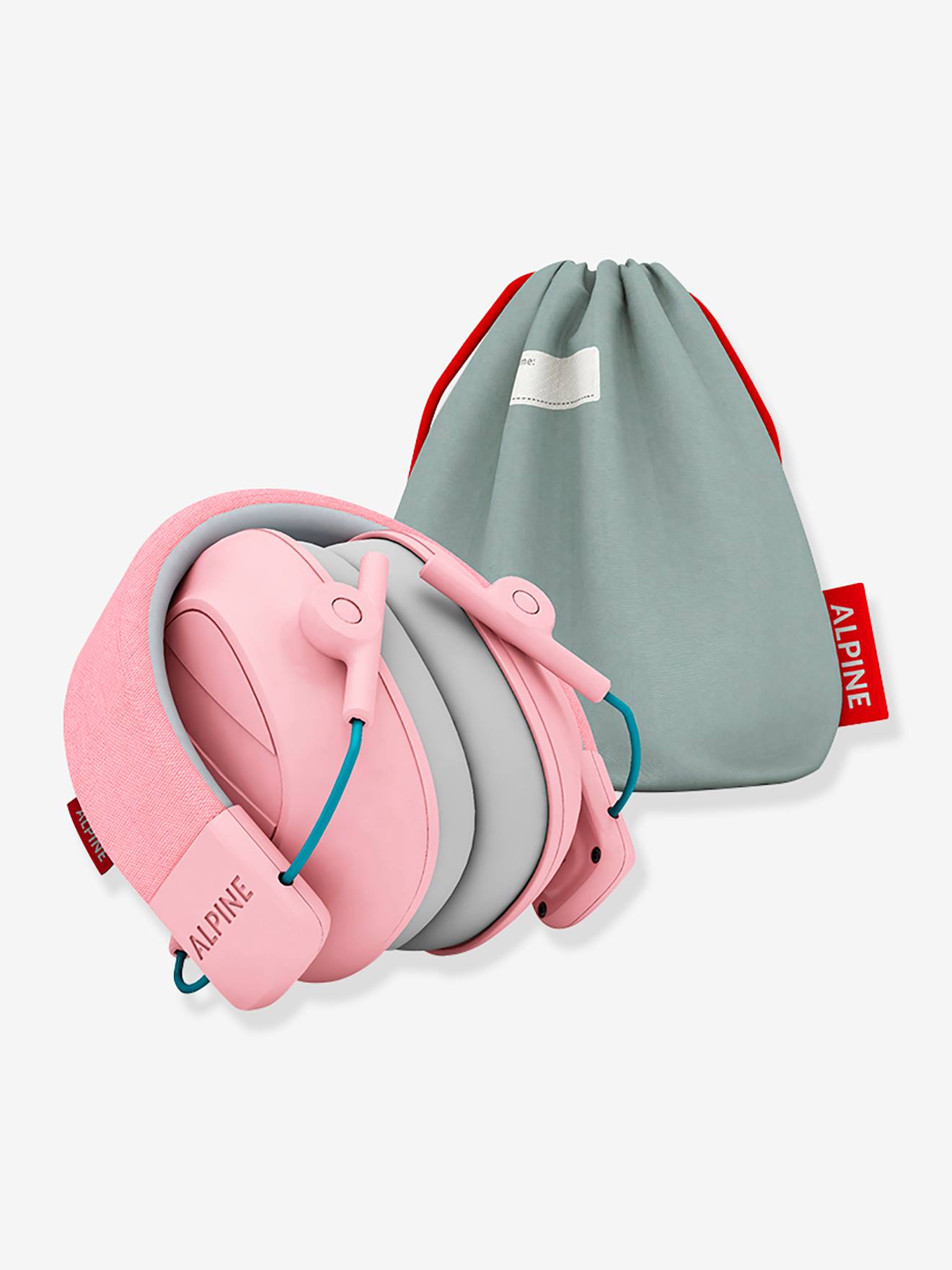 Casque antibruit Muffy kids rose (Alpine) - Image 1