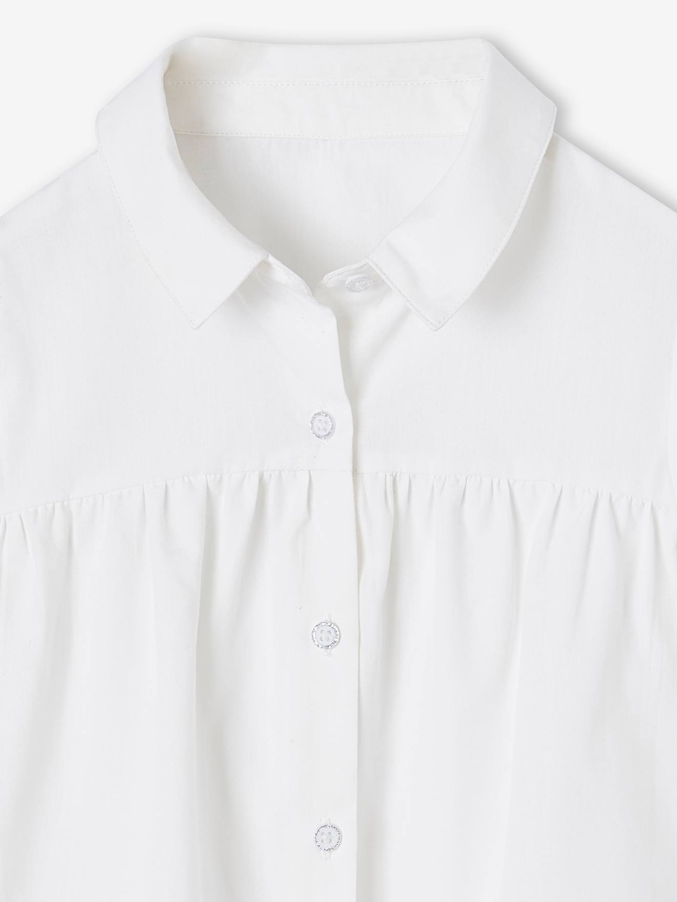Chemise Fille Mini Boden Bleue - Taille 4-5 Ans - Occasion Très Bon état