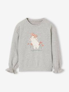 -Sweat motif animal détails fantaisie fille