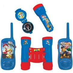 Jouet-Jeux éducatifs-Kit d'aventurier Pat' Patrouille - Talkie-Walkies, jumelles, lampe torche et boussole