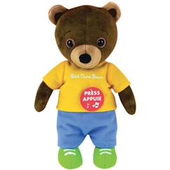 Jouet-PETIT OURS BRUN Peluche Musicale Pour Enfants - 22 cm