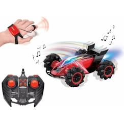 Jouet-LEXIBOOK - CROSSLANDER® FIRE - Voiture télécommandée tout-terrain rechargeable avec vapeur, sons, lumières, télécommande et