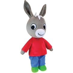 Jouet-Peluche TROTRO - JEMINI - +/- 61 cm - Mixte - Rouge - Bébé