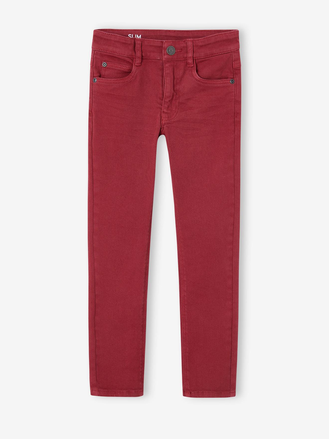 Slim couleur MorphologiK FIN garçon tomette