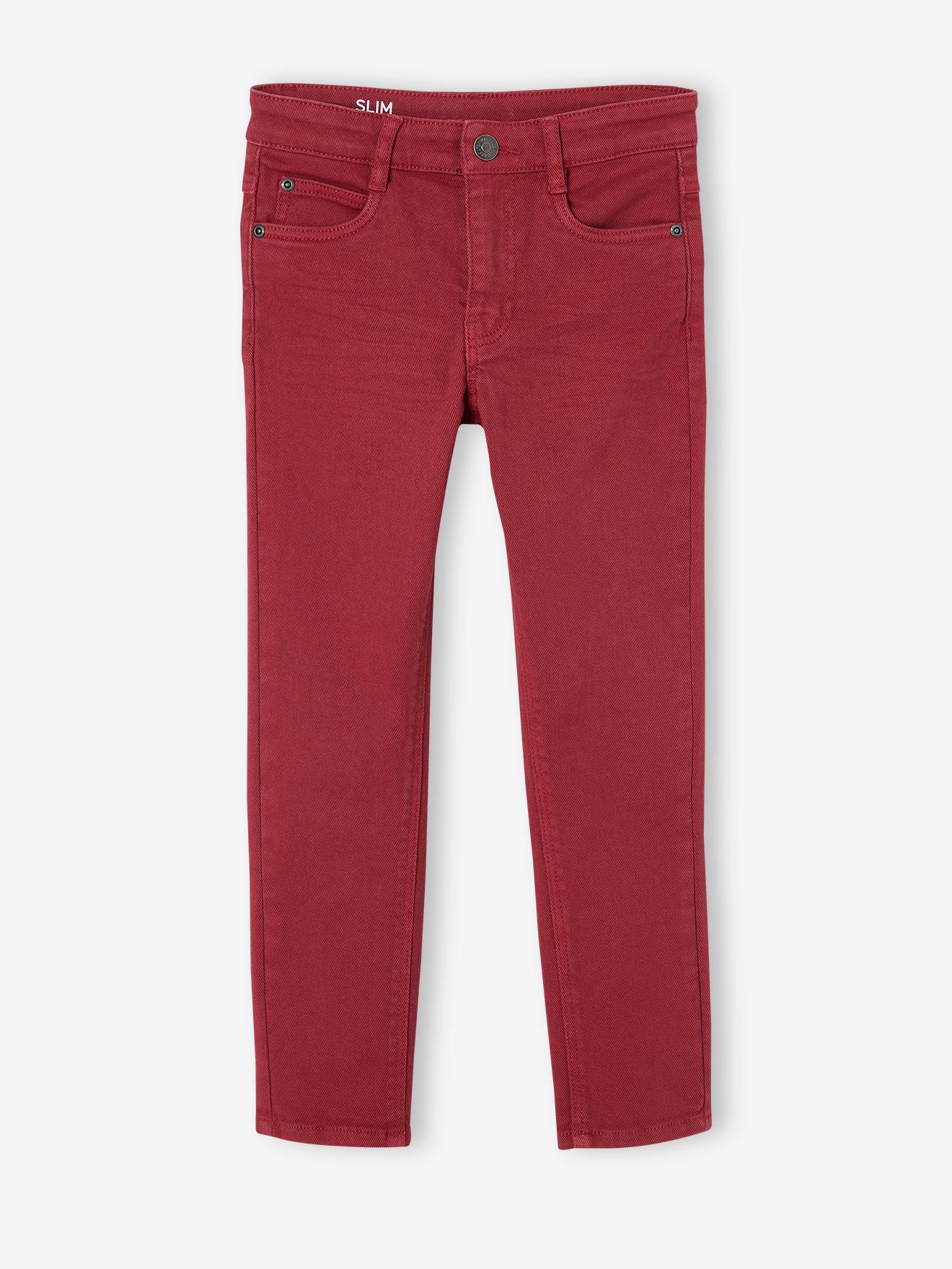 Slim couleur MorphologiK MEDIUM garçon tomette