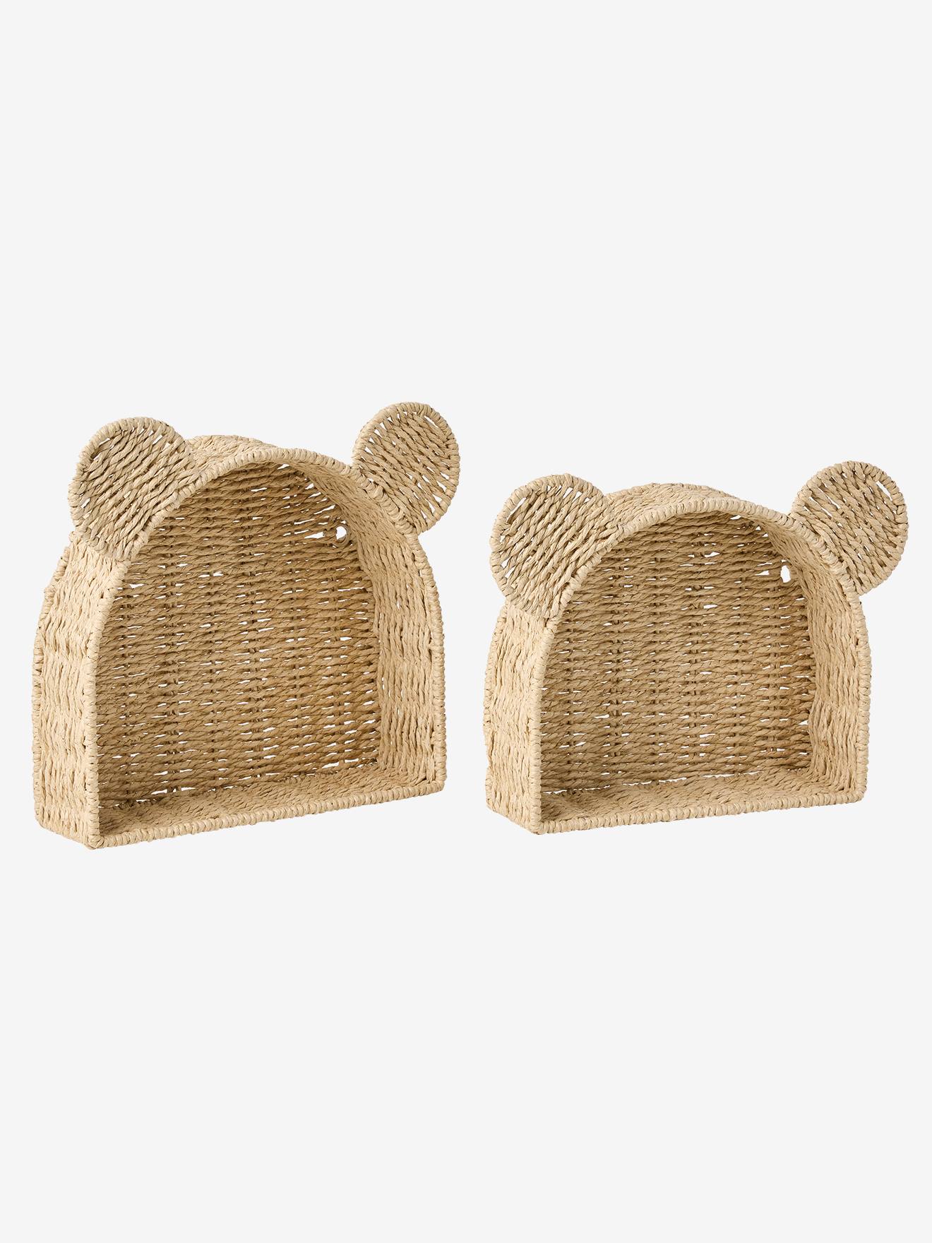 Lot de 2 étagères ourson marron (Vertbaudet) - Image 2