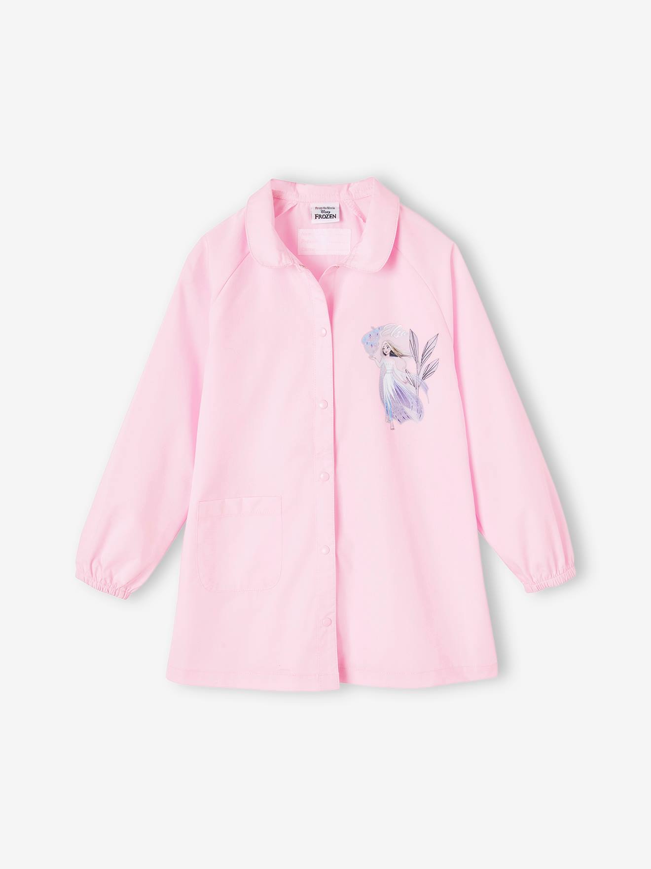 Tablier fille Reine des Neiges Disney® personnalisable lilas poudré