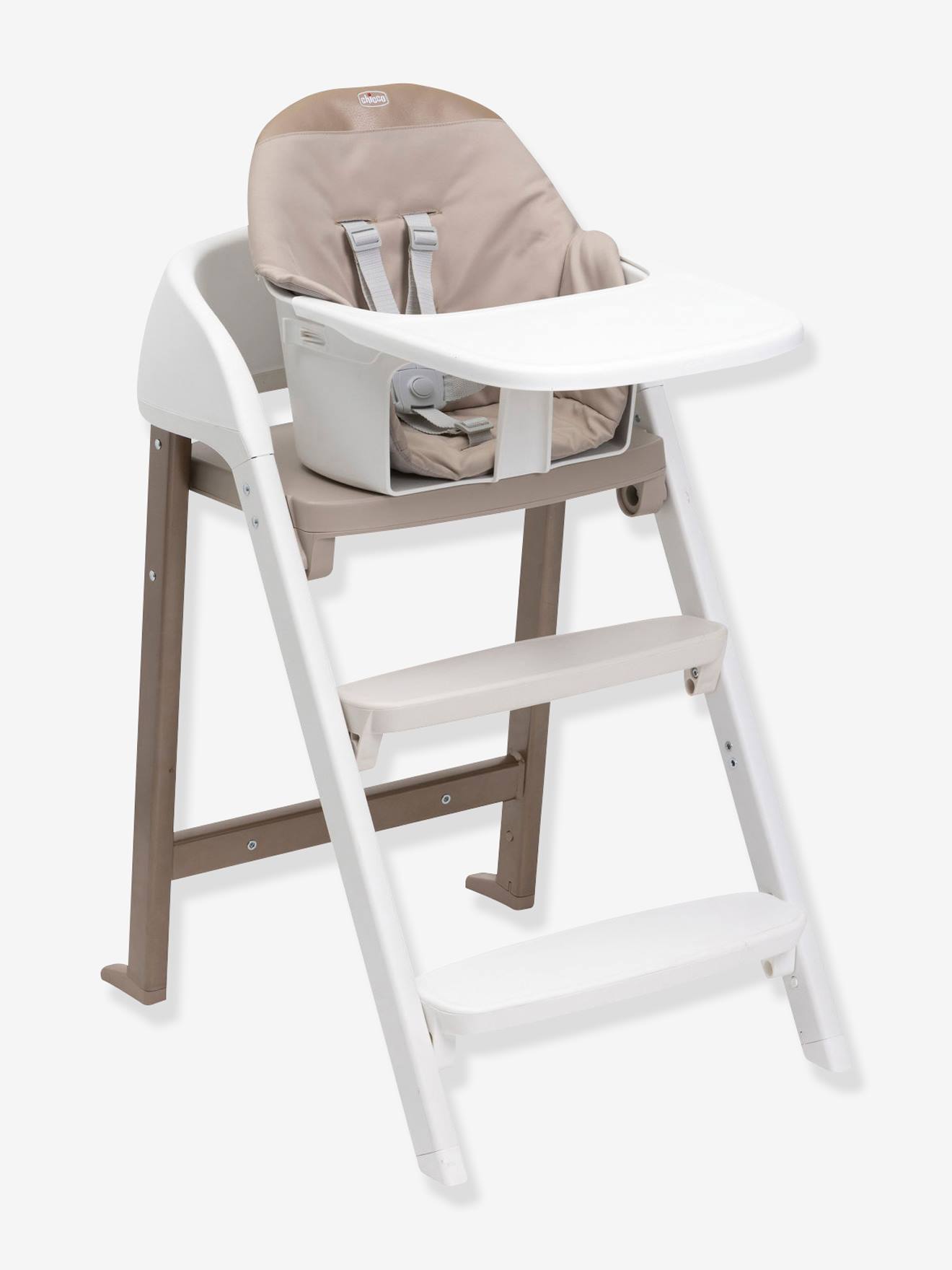Chaise haute évolutive Crescendo Up CHICCO pearl cooper
