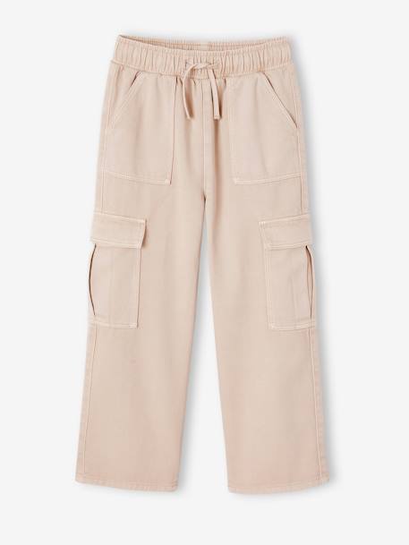 Fille-Pantalon cargo fille facile à enfiler