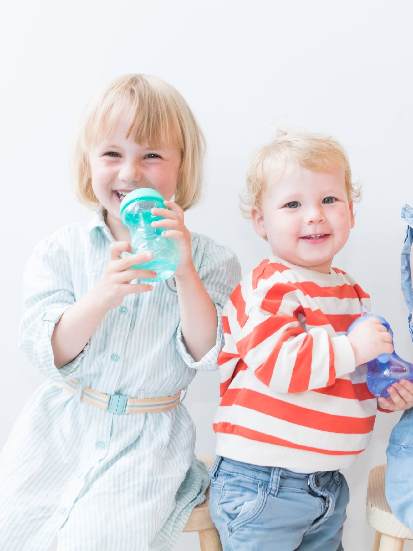 Mini Gobelet Easy grip avec anses 150 ml - NUBY vert