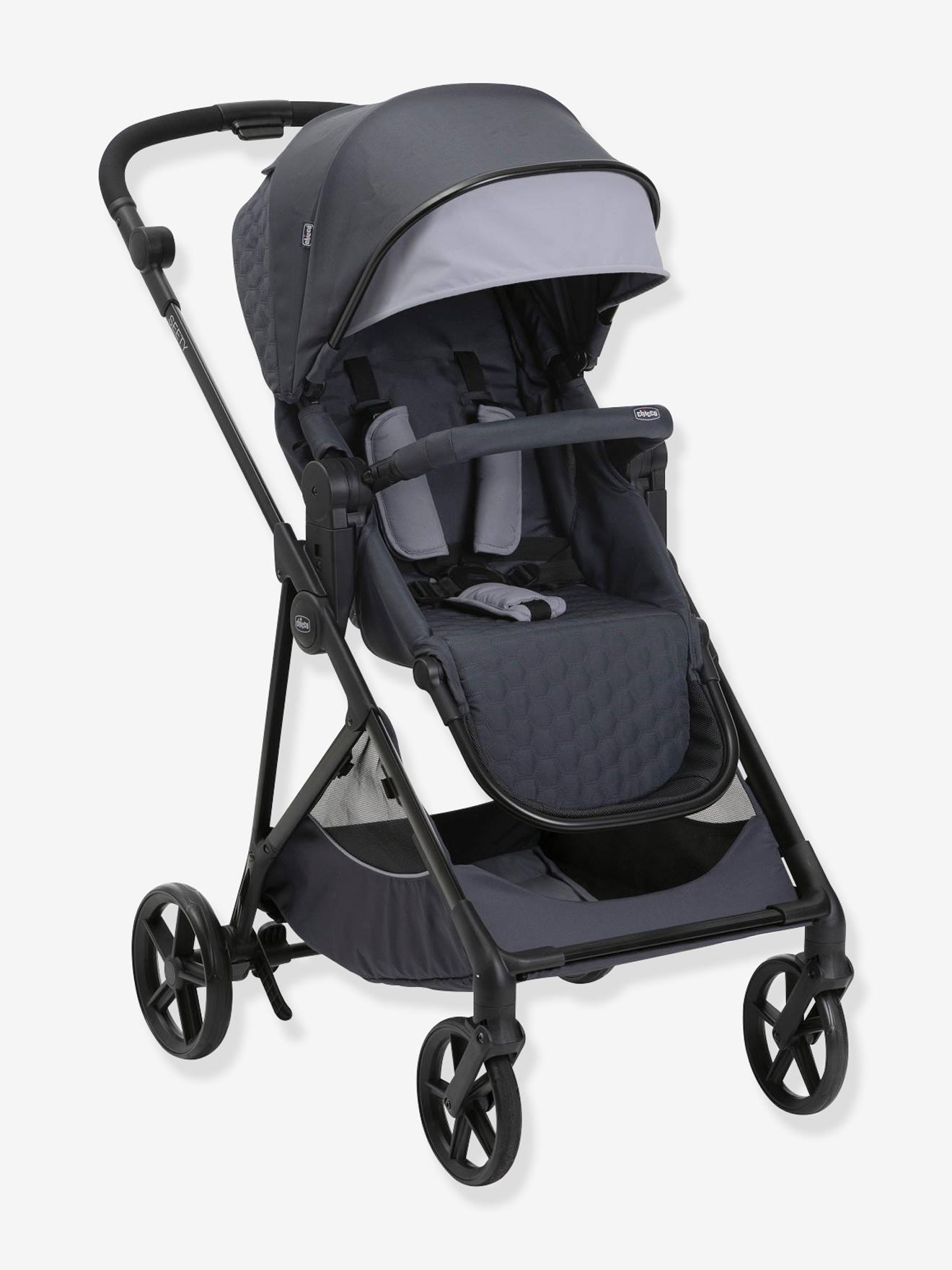 Poussette Seety gris