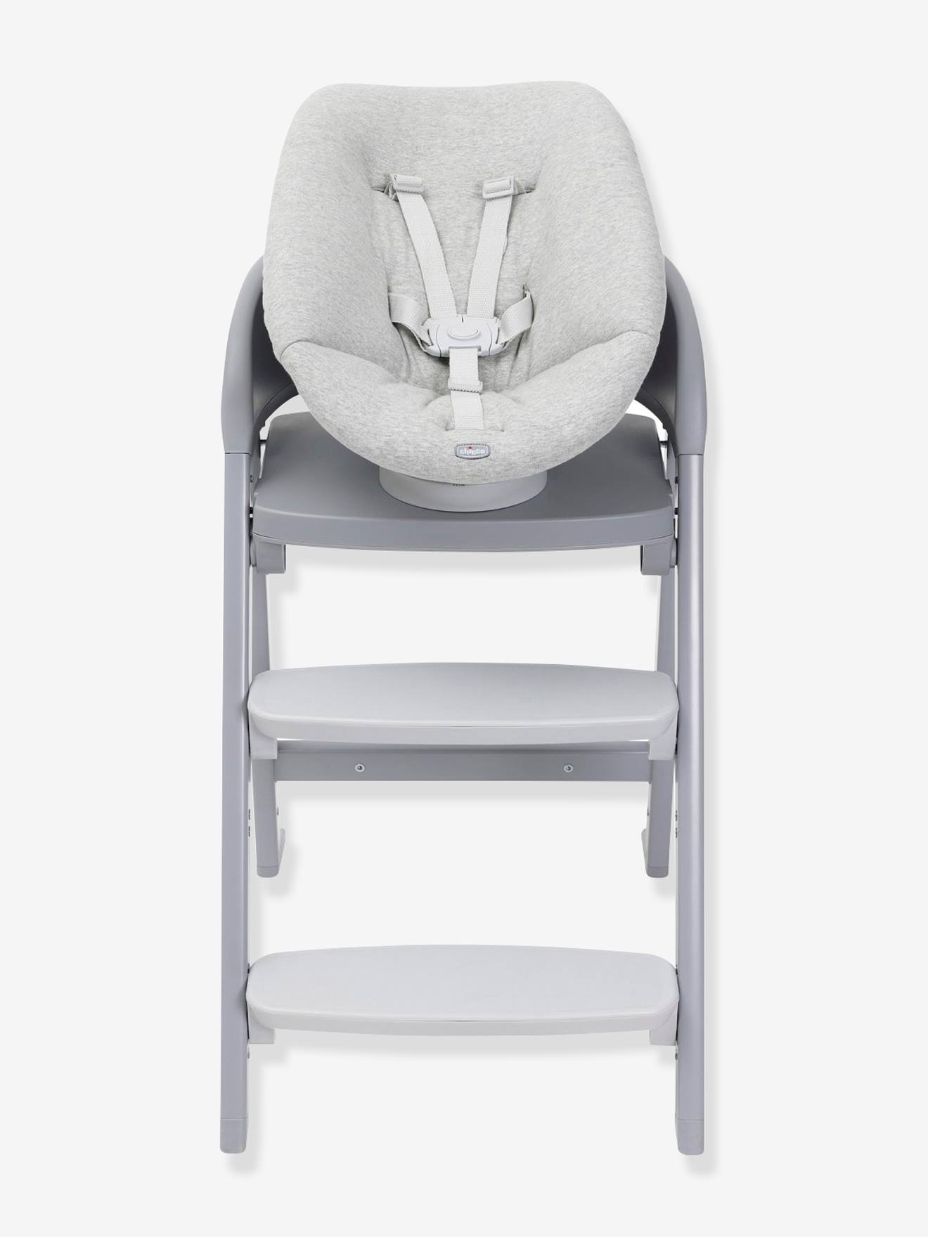 Siège naissance pour chaise haute évolutive Crescendo Up grey (Chicco) - Image 2