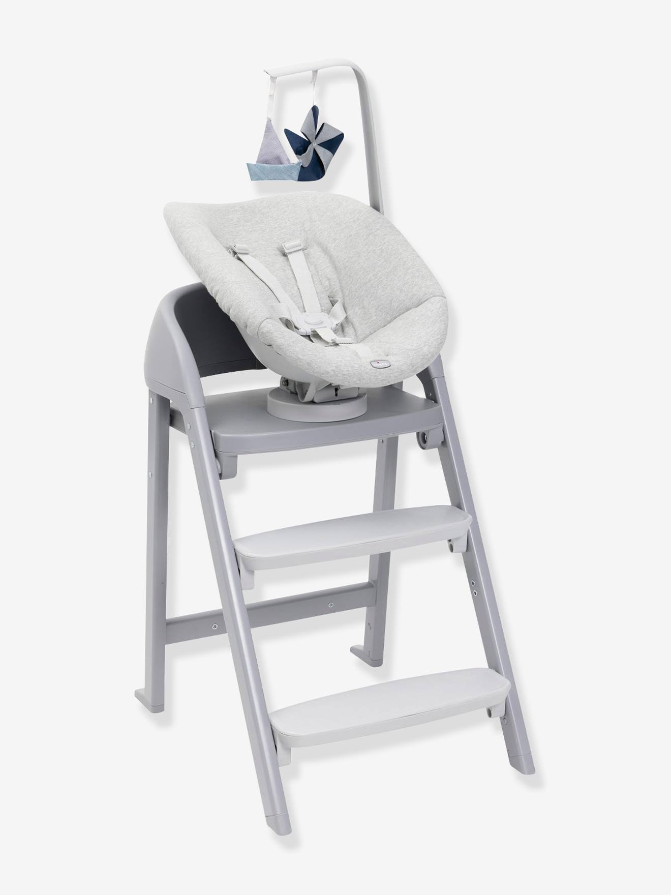 Siège naissance pour chaise haute évolutive Crescendo Up grey (Chicco) - Image 1